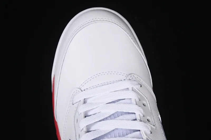 All categories Air Jordan Jordan series basketball shoes Air Jordan 5 OG version Air Jordan 5 Retro "Fire Red Black Tongue" AJ5 Joe 5 Rukawa Maple Flame Red Basketball Shoes HQ7978-101
